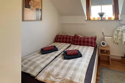 Ein Bett oder Betten in einem Zimmer der Unterkunft Seelilie