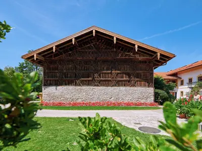 Ein Garten an der Unterkunft Moierhof