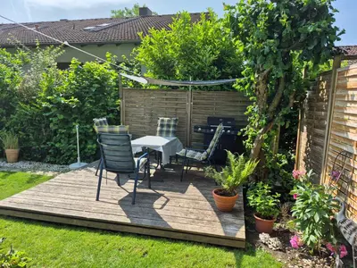 Ein Garten an der Unterkunft Ferienwohnung Gisela