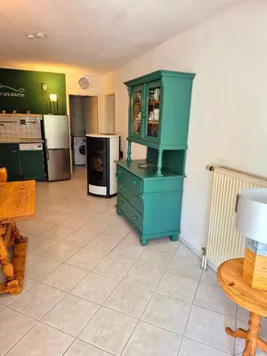 Küche/Küchenzeile in der Unterkunft Ferienwohnung Gisela