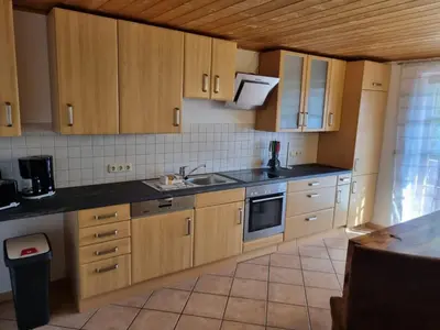 Küche/Küchenzeile in der Unterkunft Ferienwohnungen März