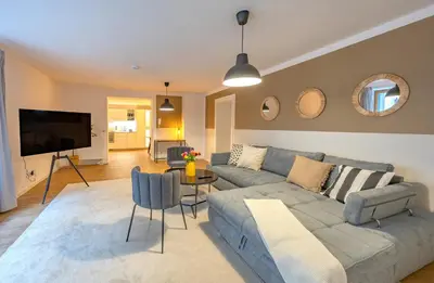 TV/Unterhaltungsangebot in der Unterkunft GM-Stays City Apartment - Prinzregentenplatz - BRIGHT Collection