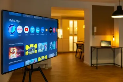 TV/Unterhaltungsangebot in der Unterkunft GM-Stays City Apartment - Prinzregentenplatz - BRIGHT Collection
