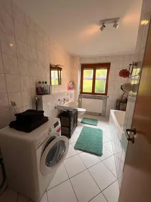 Küche/Küchenzeile in der Unterkunft ruhige, zentrale Gartenwohnung mit Tiefgarage