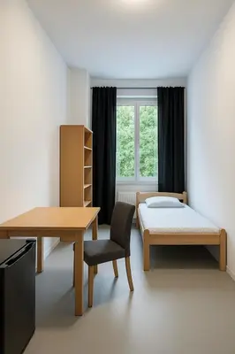 Ein Bett oder Betten in einem Zimmer der Unterkunft NonStop Home
