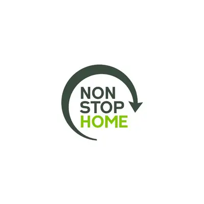 Ein Zertifikat, Auszeichnung, Logo oder anderes Dokument, das in der Unterkunft NonStop Home ausgestellt ist