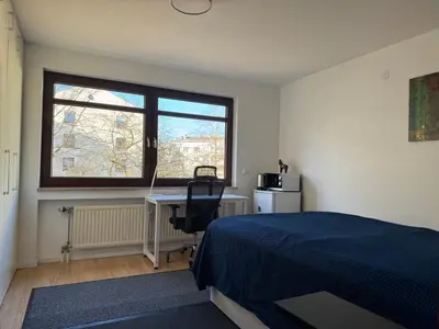 Ein Bett oder Betten in einem Zimmer der Unterkunft Schönes ruhiges Privatzimmer