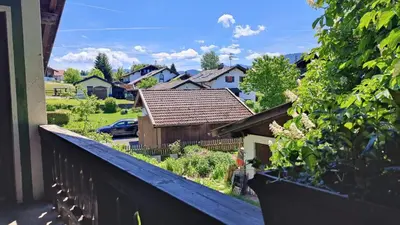Ein Garten an der Unterkunft Abendsonne