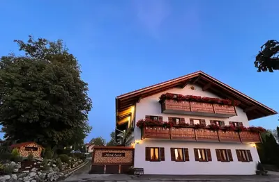 Das Gebäude in dem sich das Hotel befindet