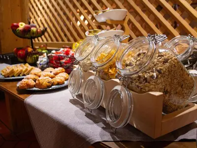 Essen im Hotel oder in der Nähe