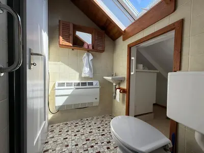 Ein Badezimmer in der Unterkunft Ferienwohnung Feßler