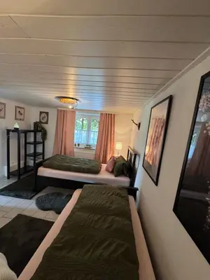 Ein Bett oder Betten in einem Zimmer der Unterkunft Altstadtvilla in Vohburg