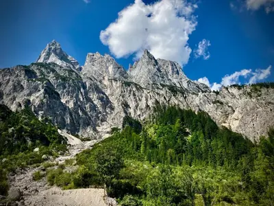 Naturlandschaft in der Nähe der Ferienwohnung