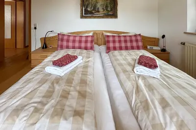Ein Bett oder Betten in einem Zimmer der Unterkunft Cäcilia