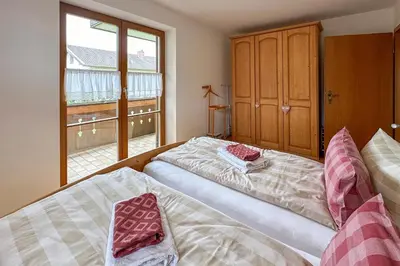 Ein Bett oder Betten in einem Zimmer der Unterkunft Cäcilia
