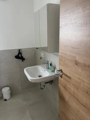 Ein Badezimmer in der Unterkunft Boardinghaus Koucha - Wohnen auf Zeit