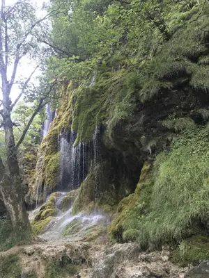 Naturlandschaft in der Nähe des Ferienhauses