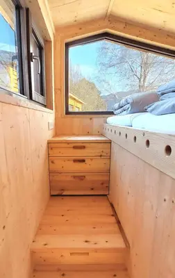 Grundriss der Unterkunft SEINZ Tiny House Natururlaub