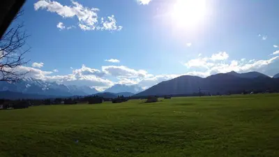Naturlandschaft in der Nähe des Gasthauses
