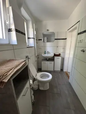 Ein Badezimmer in der Unterkunft WatzMannEG