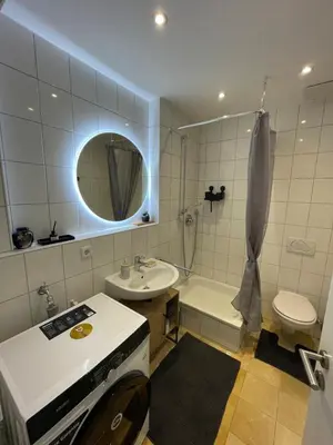 Ein Badezimmer in der Unterkunft Cozy studio apartment