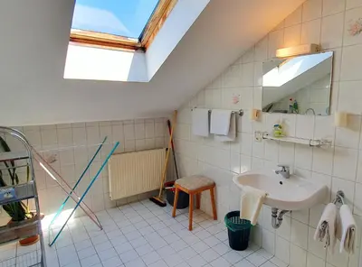 Ein Badezimmer in der Unterkunft Hechlhof