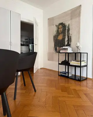 Grundriss der Unterkunft Aussergewöhnlich schönes Zimmer in München-Schwabing