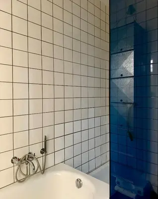 Ein Badezimmer in der Unterkunft Aussergewöhnlich schönes Zimmer in München-Schwabing
