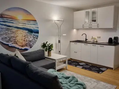 Grundriss der Unterkunft SunsetRetreat in Seenähe