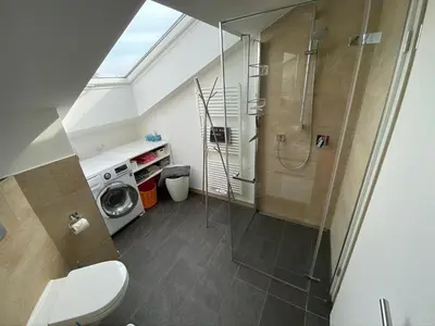 Ein Badezimmer in der Unterkunft 5-Sterne Active Ferienwohnung Chiemgau