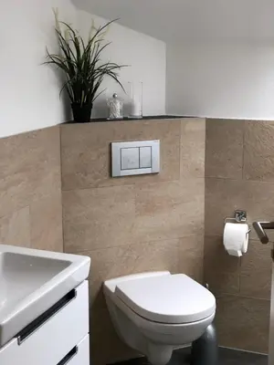 Ein Badezimmer in der Unterkunft 5-Sterne Active Ferienwohnung Chiemgau