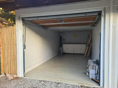 Grundriss der Unterkunft Ferienwohnung Lämmche, EG mit eingezäuntem Garten