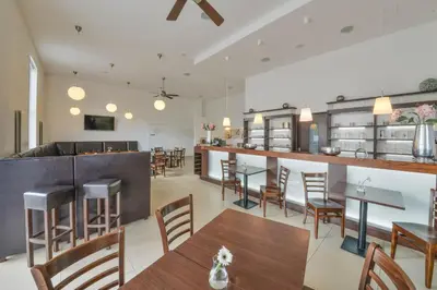 Ein Restaurant oder anderes Speiselokal in der Unterkunft Pension Wess