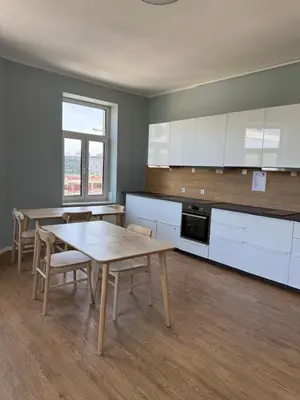 Küche/Küchenzeile in der Unterkunft 1, 2, sleep Boardinghouse München Hauptbahnhof