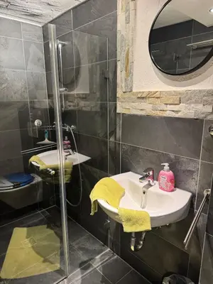 Ein Badezimmer in der Unterkunft Haus Monika - wunderschöne ruhige Wohnung