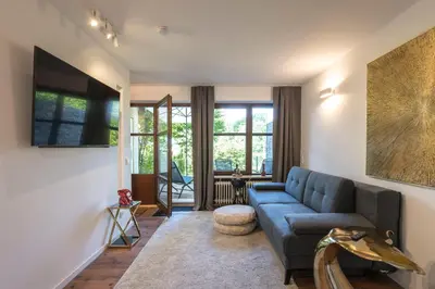 TV/Unterhaltungsangebot in der Unterkunft Schöne Wohnung Entspannungsoase'
