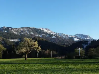 Grundriss der Unterkunft Kampenwand view