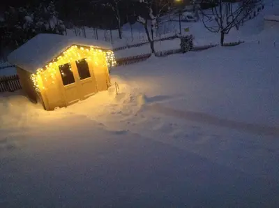 Am Berg-Ferienwohnung im Winter