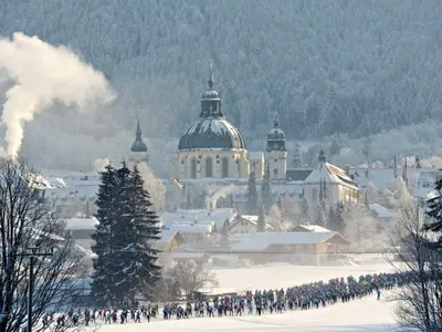 Am Berg-Ferienwohnung im Winter