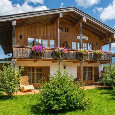 Ein Garten an der Unterkunft Suite Wiesmahd