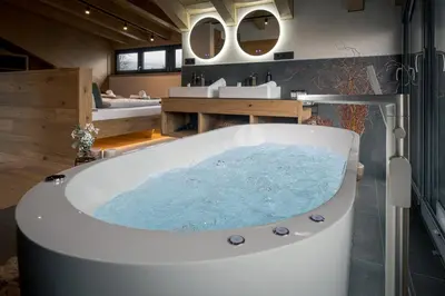 Grundriss der Unterkunft Boutique ChaletS Alpi - Private Sauna & Garden