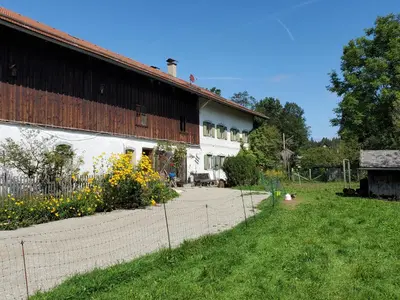 Ein Garten an der Unterkunft Biohof Dimper - Campingplatz - keine Zimmer