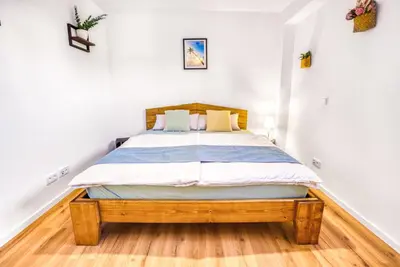 Ein Bett oder Betten in einem Zimmer der Unterkunft Edel & Exklusiv - Heimkino, Kochinsel, Parkplatz, XXL-Betten & Mehr