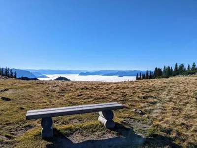 Naturlandschaft in der Nähe der Ferienwohnung