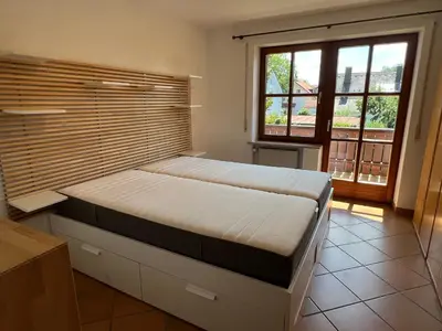 Ein Bett oder Betten in einem Zimmer der Unterkunft Puchheim Apartment