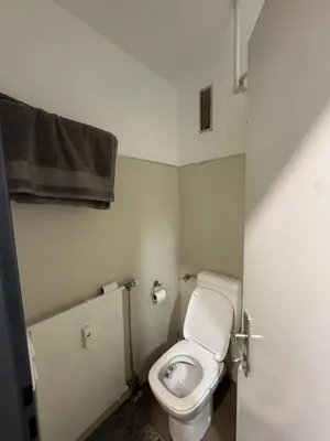 Ein Badezimmer in der Unterkunft Exklusives Studio im Zentrum