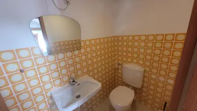 Ein Badezimmer in der Unterkunft Chiemsee-Fewo Prien