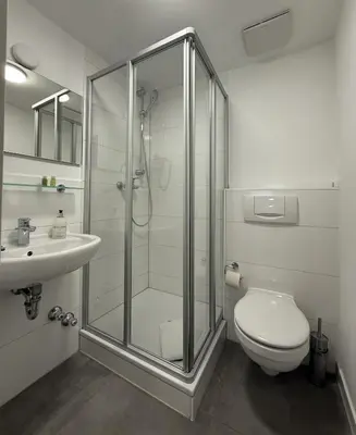 Ein Badezimmer in der Unterkunft Boutique-Hotel Goethe