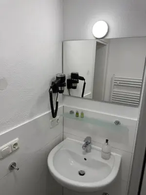 Ein Badezimmer in der Unterkunft Boutique-Hotel Goethe