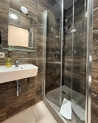 Ein Badezimmer in der Unterkunft Boutique-Hotel Goethe